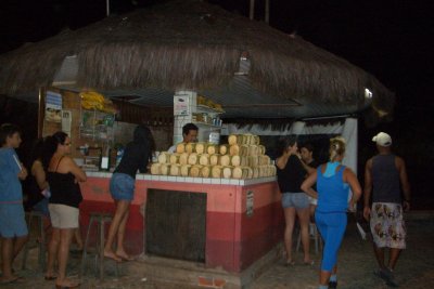 Coconut stand